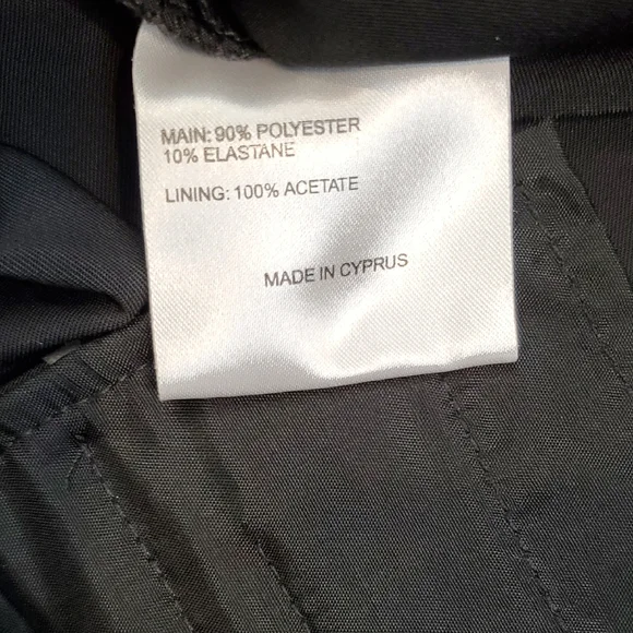 Karen Millen Black Boot Cut Flare Pants With Belt Office Trouser High Waist Sz 6 - Picture 3 of 14